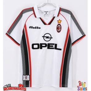AC Milan 1997-1998 Retro Away Shirt Men Short Sleeve
