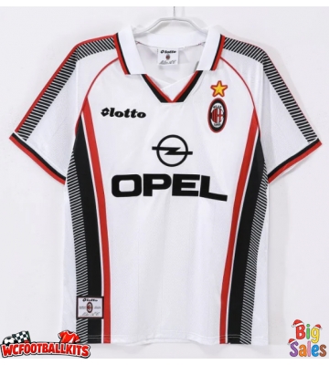 AC Milan 1997-1998 Retro Away Shirt Men Short Sleeve