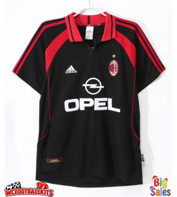 AC Milan 2000-2001 Retro Third Shirt Men Short Sleeve
