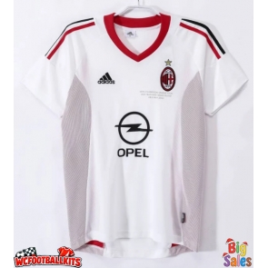 AC Milan 2002-2003 Retro Away Shirt Men Short Sleeve