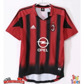 AC Milan 2004-2005 Retro Home Shirt Men Short Sleeve