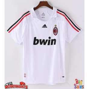 AC Milan 2007-2008 Retro Away Shirt Men Short Sleeve