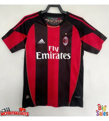 AC Milan 2010-2011 Retro Third Shirt Men Short Sleeve