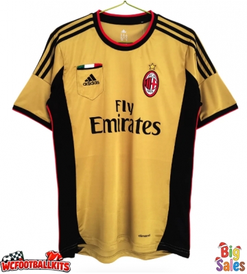 AC Milan 2013-2014 Retro Third Shirt Men Short Sleeve