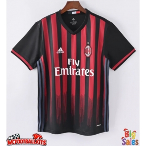AC Milan 2016-2017 Retro Home Shirt Men Short Sleeve
