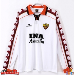 AS Roma 1998-1999 Retro Away Shirt Men Long Sleeve