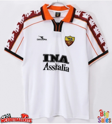 AS Roma 1998-1999 Retro Away Shirt Men Short Sleeve