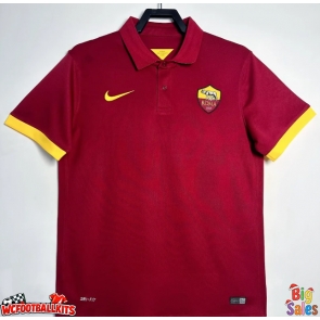 AS Roma 2014-2015 Retro Home Shirt Men Short Sleeve