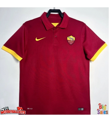 AS Roma 2014-2015 Retro Home Shirt Men Short Sleeve