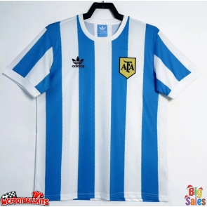Argentina 1978 Retro Home Shirt Men Short Sleeve