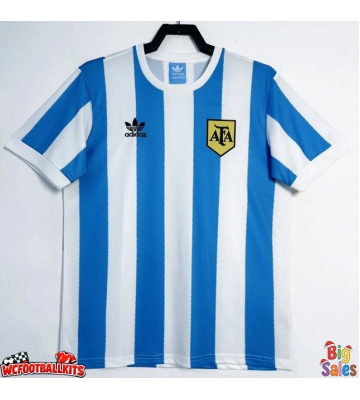 Argentina 1978 Retro Home Shirt Men Short Sleeve