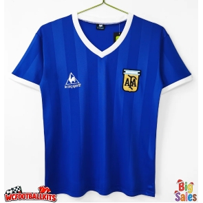 Argentina 1986 Retro Away Shirt Men Short Sleeve