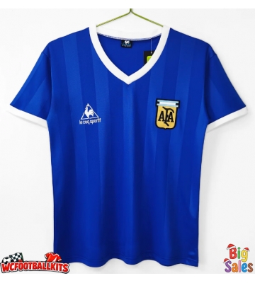 Argentina 1986 Retro Away Shirt Men Short Sleeve