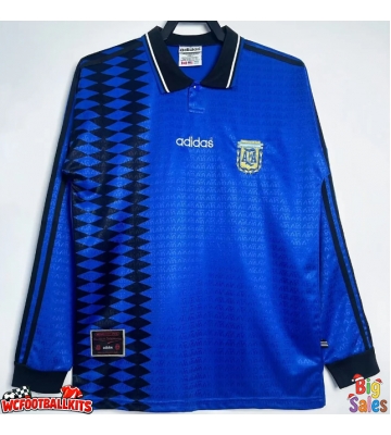 Argentina 1994 Retro Away Shirt Men Long Sleeve