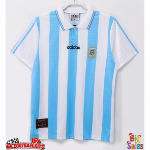 Argentina 1994 Retro Home Shirt Men Short Sleeve