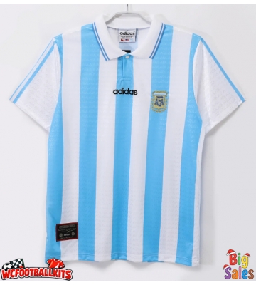 Argentina 1994 Retro Home Shirt Men Short Sleeve