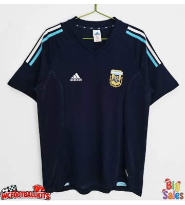 Argentina 2002 Retro Away Shirt Men Short Sleeve