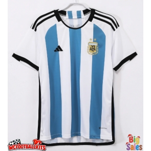 Argentina 2022 Retro Home Shirt Men Short Sleeve