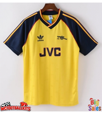 Arsenal 1988-1990 Retro Away Shirt Men Short Sleeve