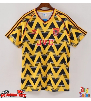 Arsenal 1991-1993 Retro Away Shirt Men Short Sleeve