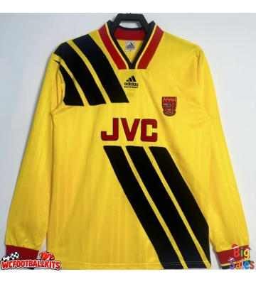 Arsenal 1993-1994 Retro Away Shirt Men Long Sleeve
