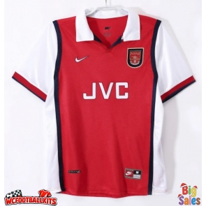 Arsenal 1998-1999 Retro Home Shirt Men Short Sleeve
