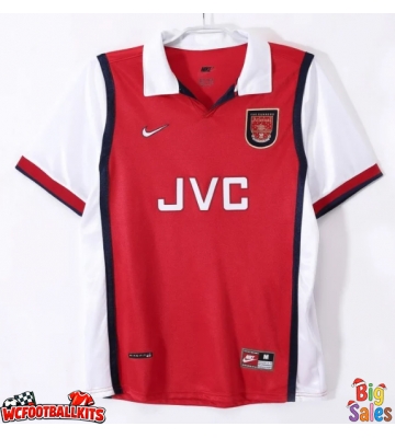 Arsenal 1998-1999 Retro Home Shirt Men Short Sleeve