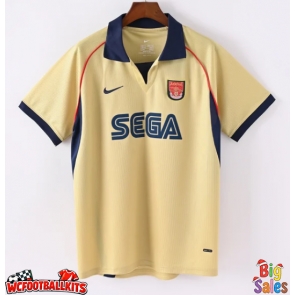 Arsenal 2001-2002 Retro Away Shirt Men Short Sleeve