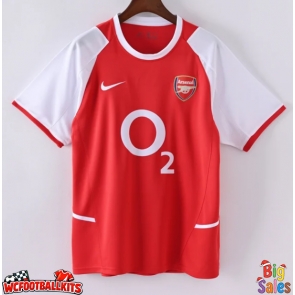 Arsenal 2002-2004 Retro Home Shirt Men Short Sleeve