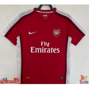 Arsenal 2008-2010 Retro Home Shirt Men Short Sleeve