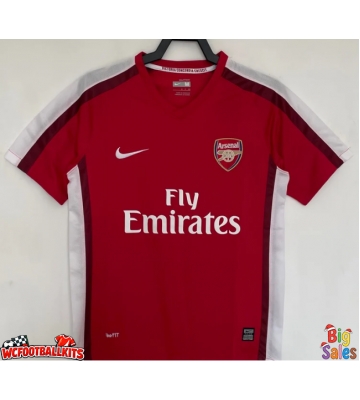 Arsenal 2008-2010 Retro Home Shirt Men Short Sleeve