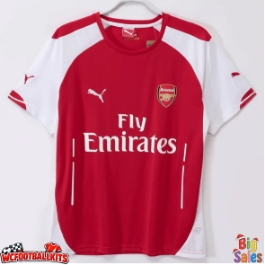 Arsenal 2014-2015 Retro Home Shirt Men Short Sleeve