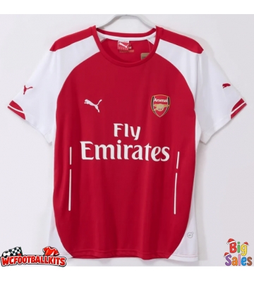 Arsenal 2014-2015 Retro Home Shirt Men Short Sleeve