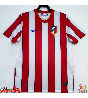 Atletico Madrid 2011-2012 Retro Home Shirt Men Short Sleeve