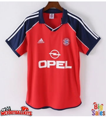 Bayern Munich 2000-2001 Retro Home Shirt Men Short Sleeve