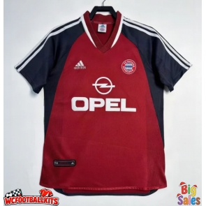 Bayern Munich 2001-2002 Retro Home Shirt Men Short Sleeve