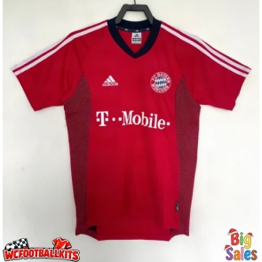 Bayern Munich 2002-2003 Retro Home Shirt Men Short Sleeve