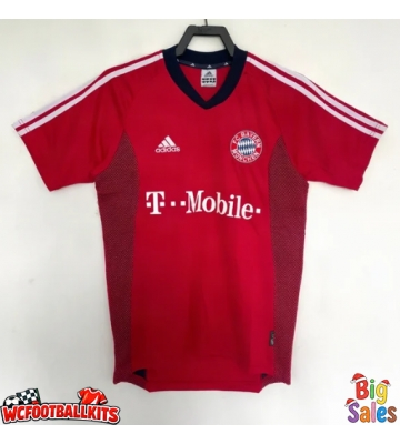 Bayern Munich 2002-2003 Retro Home Shirt Men Short Sleeve