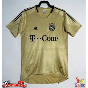 Bayern Munich 2003-2004 Retro Away Shirt Men Short Sleeve