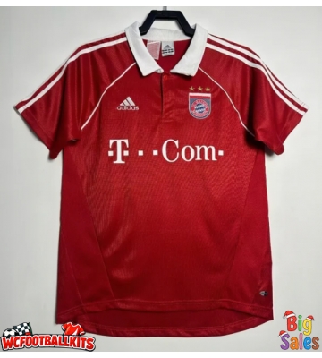 Bayern Munich 2005-2006 Retro Home Shirt Men Short Sleeve