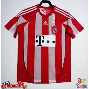 Bayern Munich 2010-2011 Retro Home Shirt Men Short Sleeve