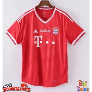 Bayern Munich 2013-2014 Retro Home Shirt Men Short Sleeve