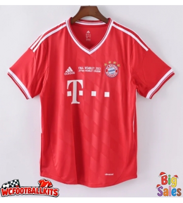 Bayern Munich 2013-2014 Retro Home Shirt Men Short Sleeve