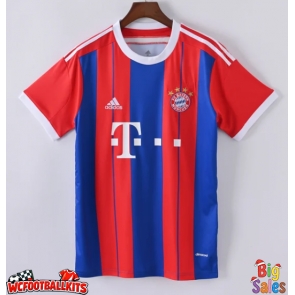 Bayern Munich 2014-2015 Retro Home Shirt Men Short Sleeve