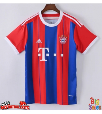 Bayern Munich 2014-2015 Retro Home Shirt Men Short Sleeve
