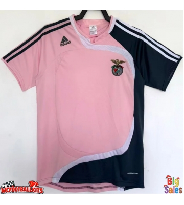 Benfica 2007-2008 Retro Away Shirt Men Short Sleeve