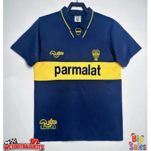 Boca Juniors 1993-1995 Retro Home Shirt Men Short Sleeve