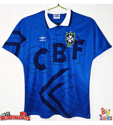 Brazil 1992 Retro Away Shirt Men Short Sleeve