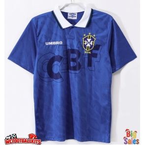 Brazil 1993-1994 Retro Away Shirt Men Short Sleeve