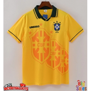 Brazil 1994 Retro Home Shirt Men Short Sleeve